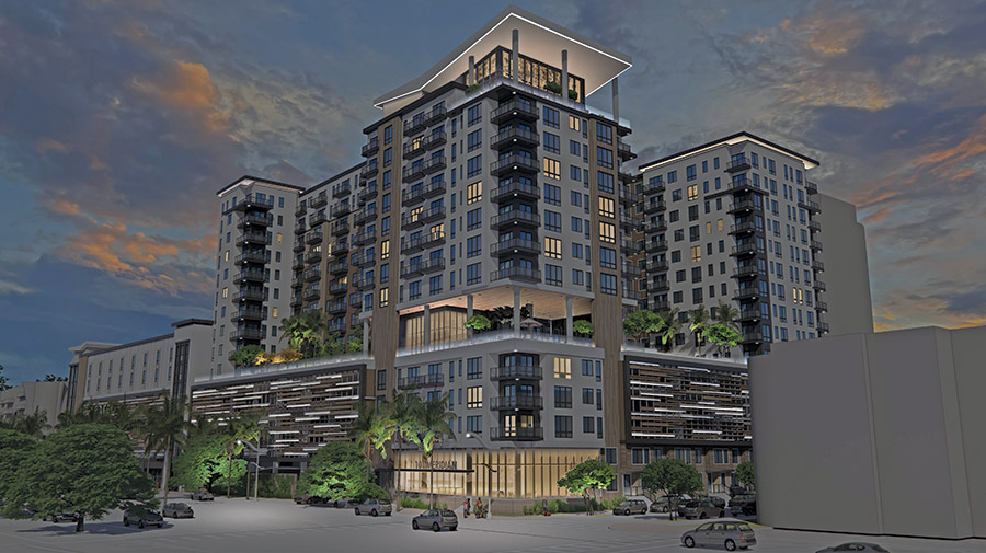 101 Meridian apartment project